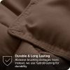 King / CAL King 3-Piece Down Alternative Comforter Set in Chocolate Brown