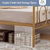 Twin size French Country Style Gold Metal Daybed Frame