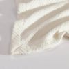 King size Cream Bone Lightweight 100-Percent Cotton Blanket - Machine Washable
