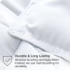 Queen size Super Soft Microfiber Down Alternative Comforter Set White